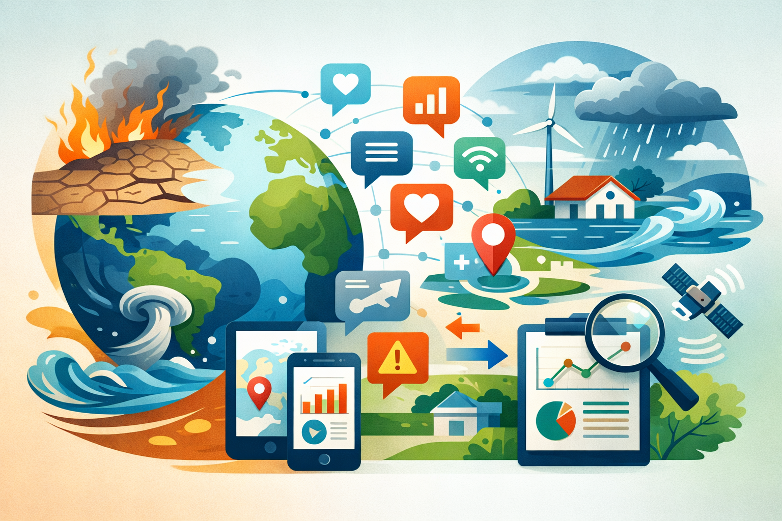 Social media supports climate adaptation and disaster risk reduction