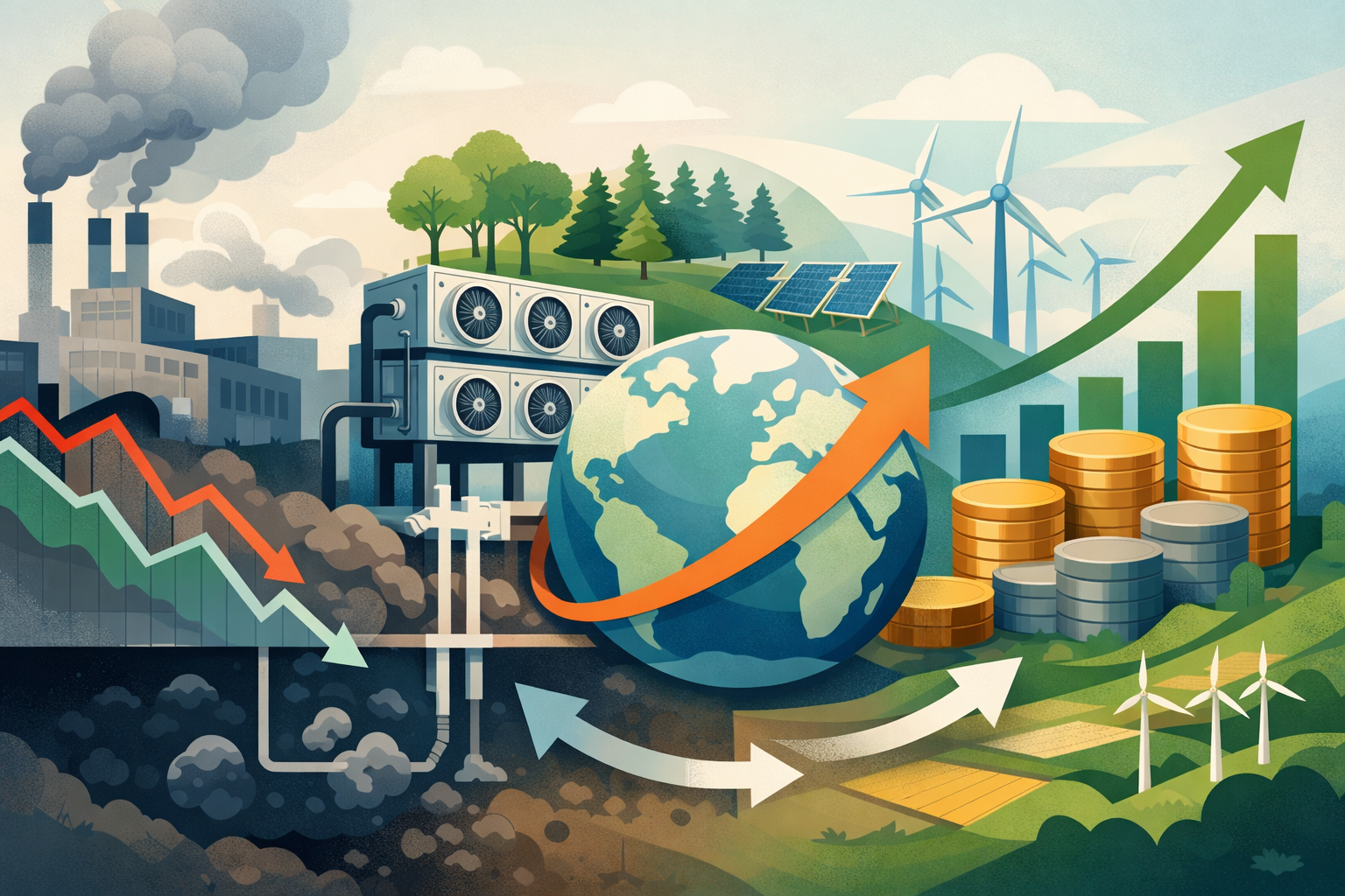 Mixed fossil mitigation and CDR best matched climate and economic goals