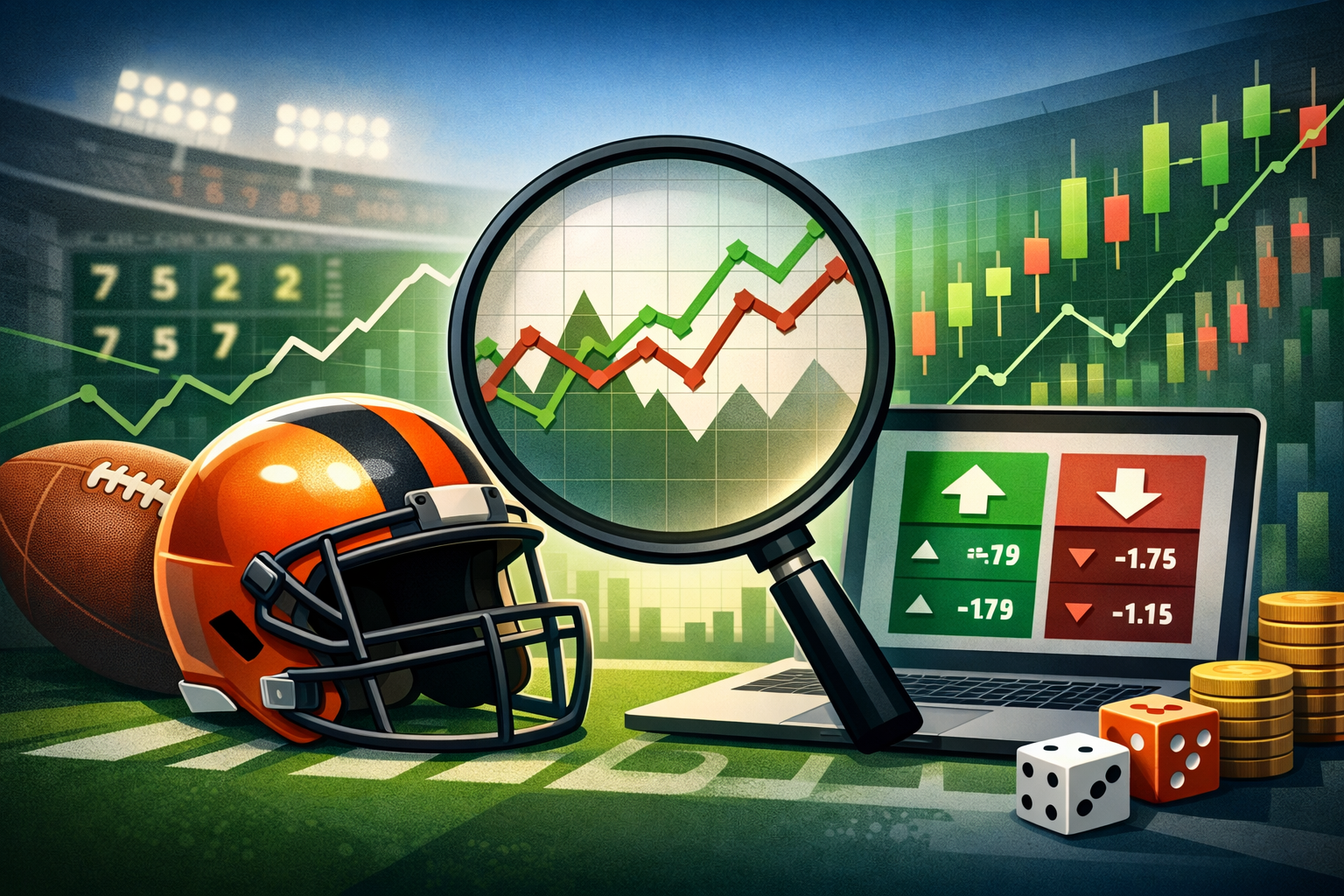 NFL money line odds show pricing gaps
