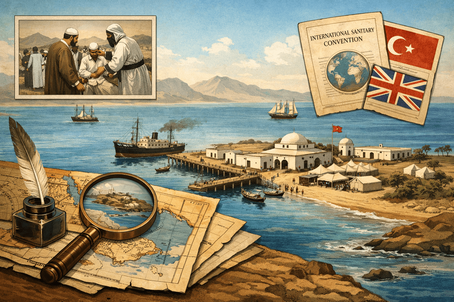 From International Sanitary Conventions to Local Quarantine Practice: Camaran Island in the Late Ottoman Pilgrim Traffic Regulations