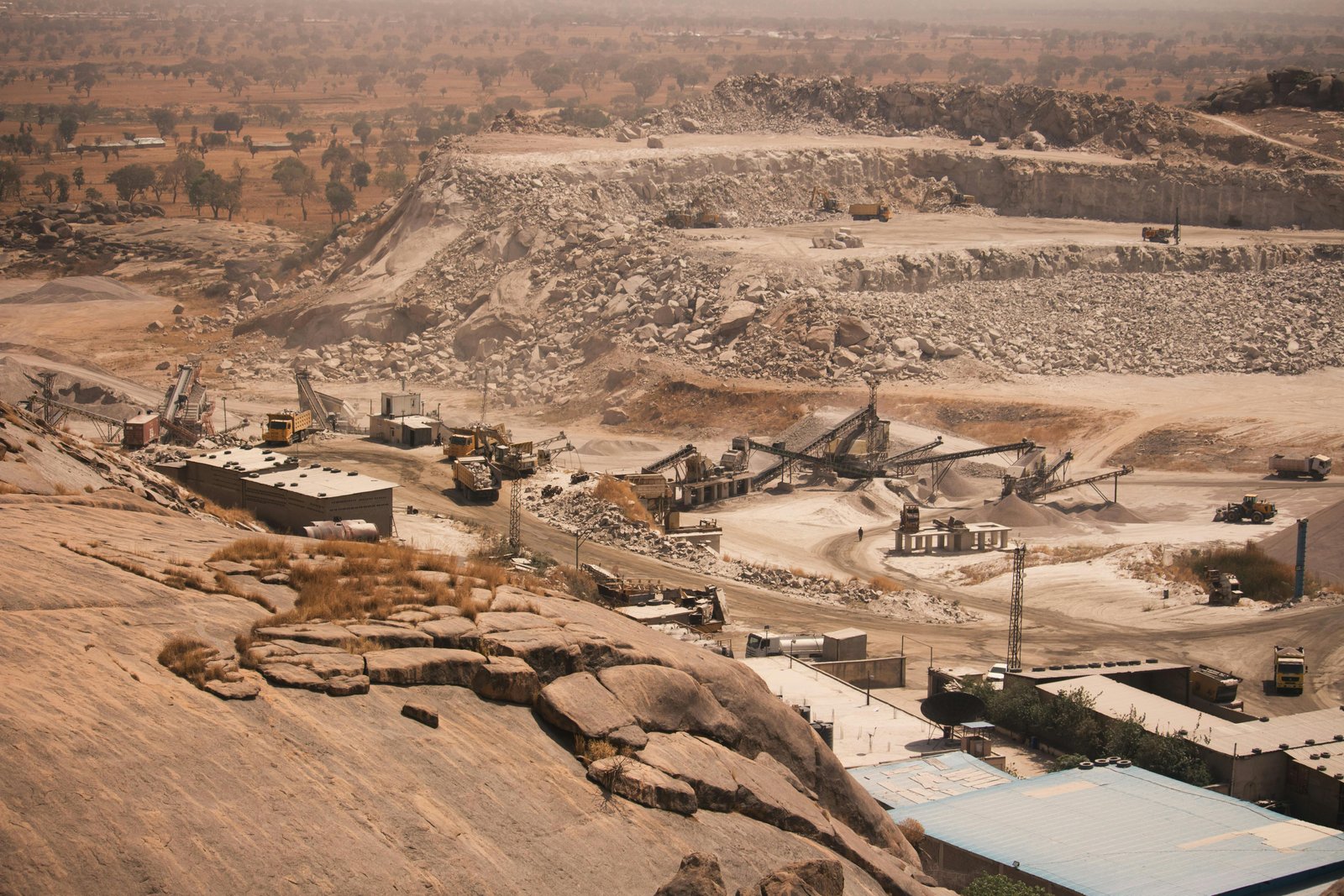 Quarrying along River Mutonga changed land cover and affected households